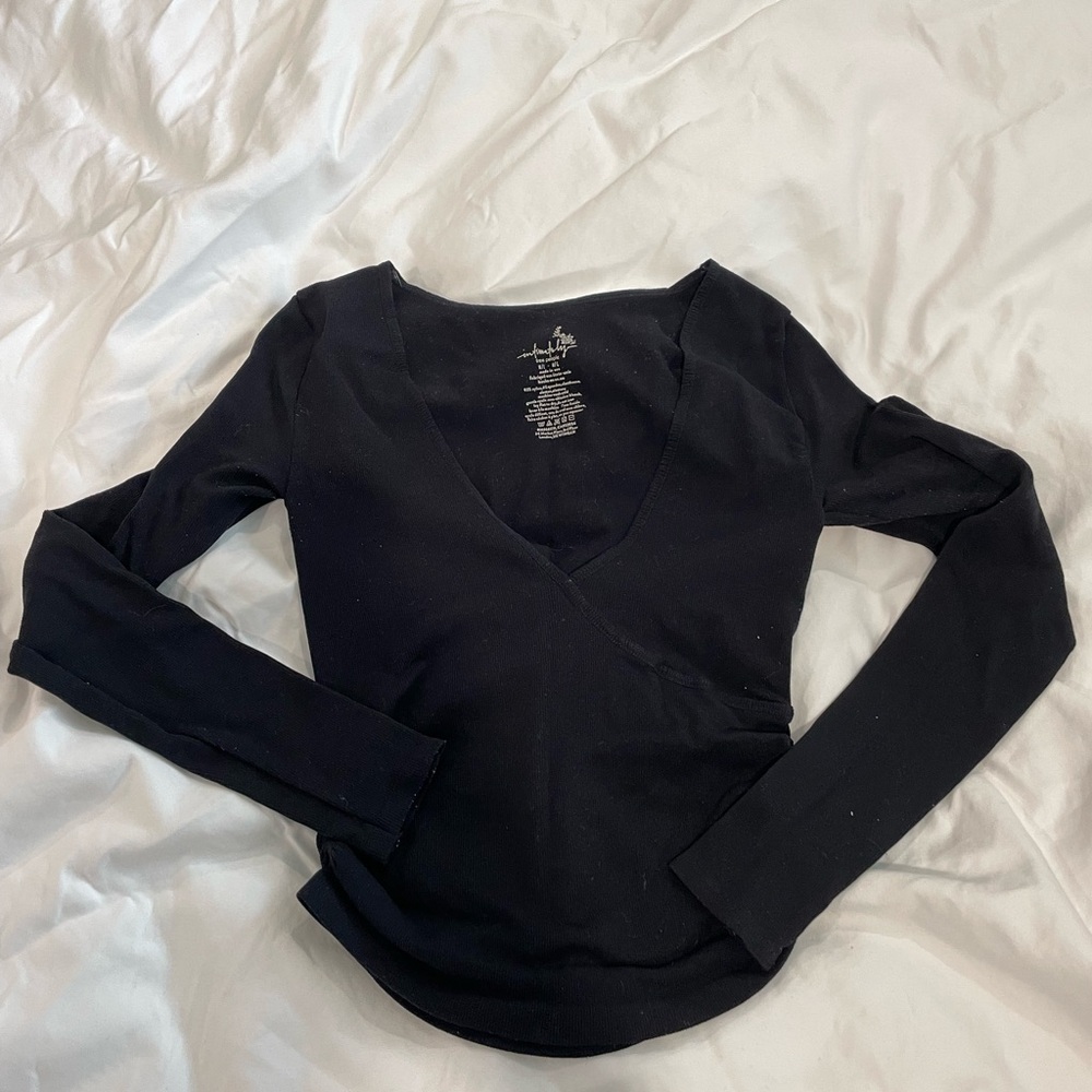 Free People Intimately- long sleeve crop